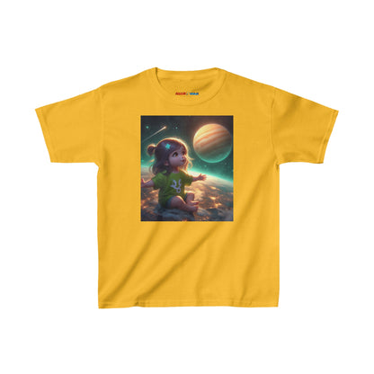 Pisces Astro Baby (2) Kids Heavy Cotton™ Tee