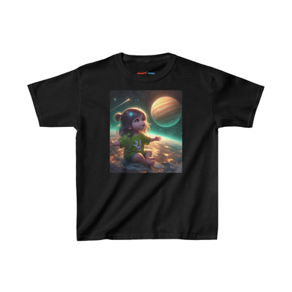 Pisces Astro Baby (2) Kids Heavy Cotton™ Tee