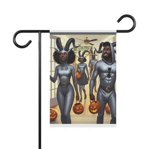 Capricorn Halloween (1) Garden & House Banner