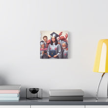 Load image into Gallery viewer, Cancer Zodiac Graduation Canvas Art, Personalized Gift for Graduates, Unique Home Decor, Wall Art, Graduation Gift Idea

