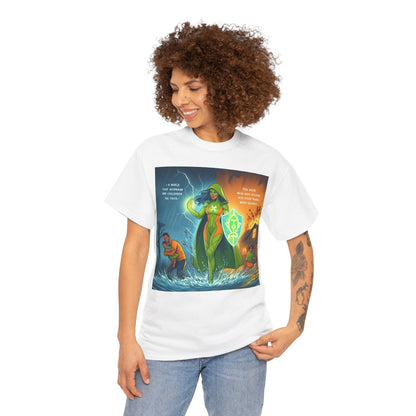 Pisces Mother's Day (4) Unisex Heavy Cotton Tee