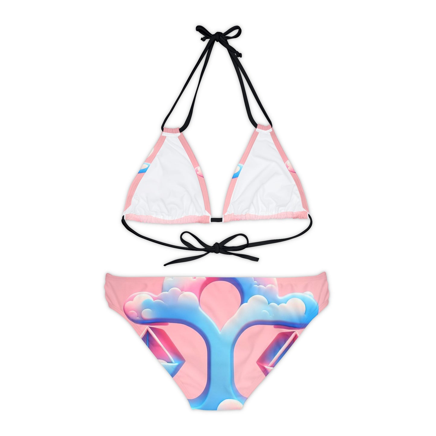 Libra (1) Strappy Bikini Set (AOP)