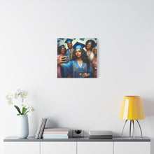 Load image into Gallery viewer, Graduation Celebration Canvas Print, Gift for Graduates, Wall Art for Graduation Parties, Matte Canvas Decor, Unique Grad Gift
