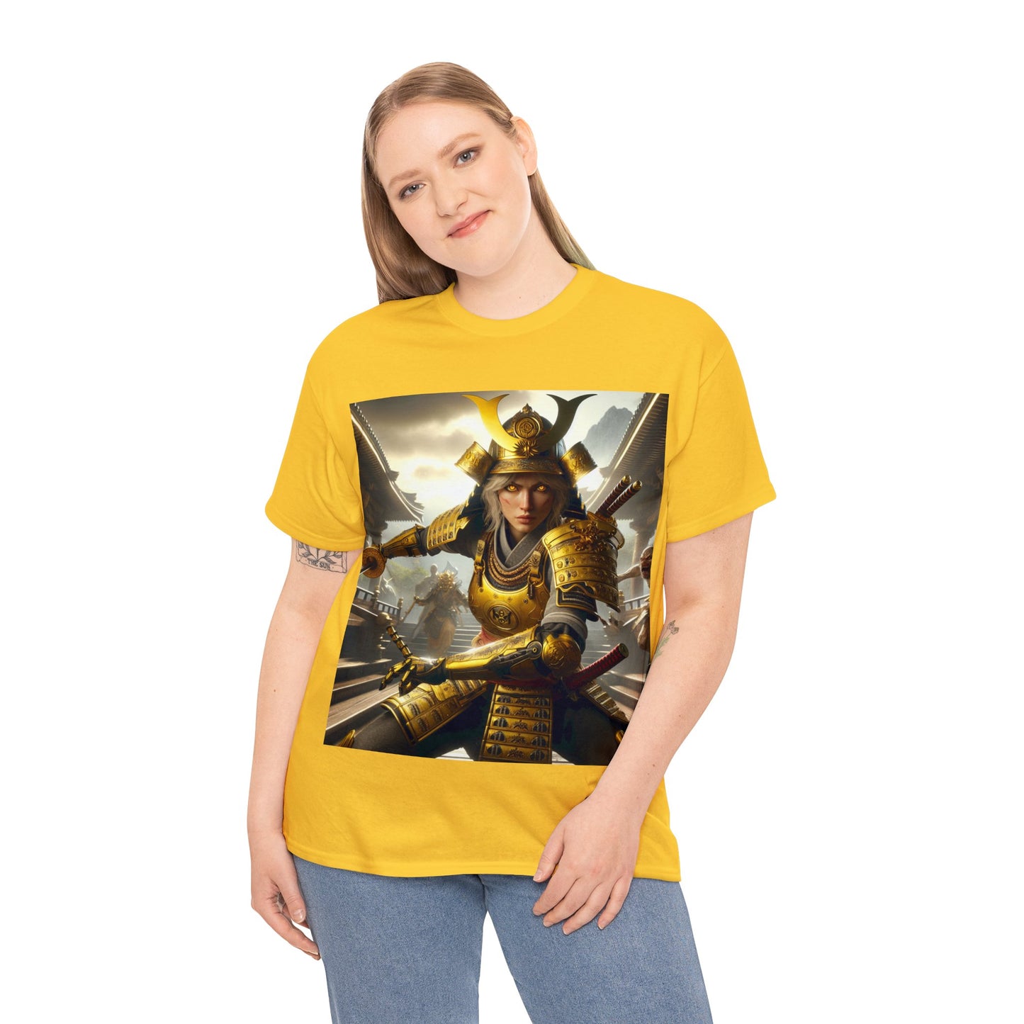 Samurai Gemini (F2) Unisex Heavy Cotton Tee