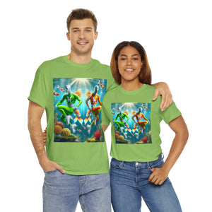 Team Pisces (4) Unisex Heavy Cotton Tee