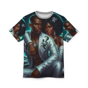 Cosmic Cancer Love Unisex Tee - Stylish Graphic T-Shirt for Couples