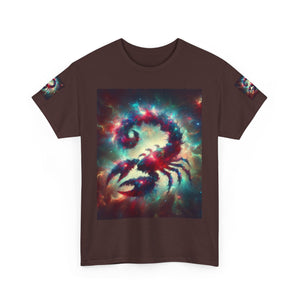 Cosmic Scorpion Tee | Unisex Heavy Cotton Tee | Astrowar Graphic Tees | Space Lover Apparel | Unique Astrology Shirt | Gift for Star [...]