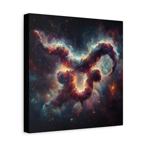 Celestial Taurus Canvas Print, Astrological Wall Art, Zodiac Decor, Horoscope Gift, Unique Home Decoration