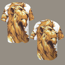 Load image into Gallery viewer, Leo Round Neck Loose T-Shirt (Rough Sketch)
