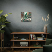 Load image into Gallery viewer, Canvas Print - Halloween Taurus Astrology Mummy
