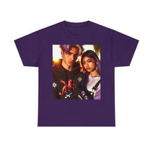 Load image into Gallery viewer, Unisex Sagittarius Couple (1) Heavy Cotton Tee
