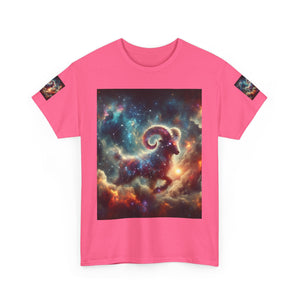 Aries Celestial Astrology Tee - Unisex Short Sleeve Shirt, Cosmic T-Shirt, Horoscope Apparel, Astrology Gift, Zodiac Wear