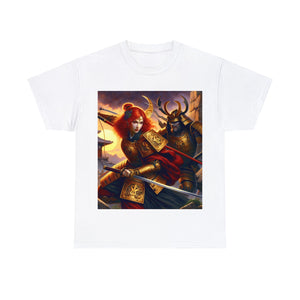 Samurai Aries (F4) Unisex Heavy Cotton Tee