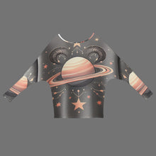 Load image into Gallery viewer, Designer (22) Capricorn Casual Long Batwing Sleeve Off Shoulder Sweater
