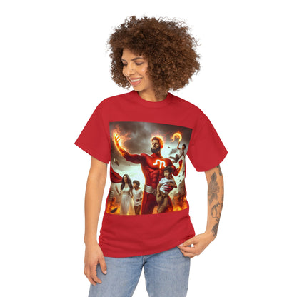 Aries Father's Day (3) Unisex Heavy Cotton Tee