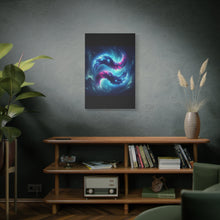 Load image into Gallery viewer, Galaxy Aquarius Wave Canvas Art, Modern Home Decor, Cosmic Wall Art, Unique Gift, Space Lovers
