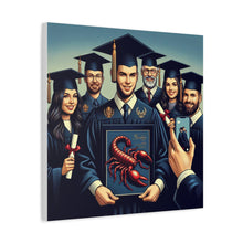 Load image into Gallery viewer, Graduation Canvas Wall Art, Perfect Gift for Graduates, Customizable Graduation Gift, College Decor, Graduation Celebration Decor
