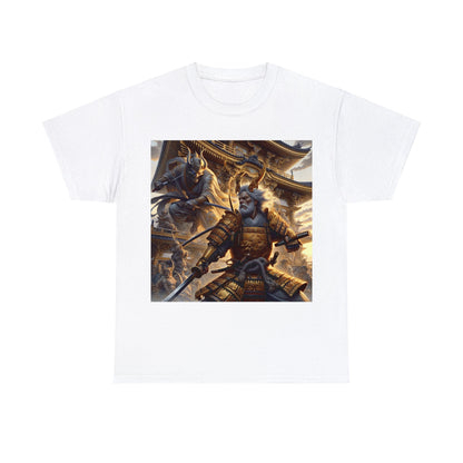 Samurai Capricorn (4) Unisex Heavy Cotton Tee