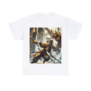 Samurai Capricorn (F4) Unisex Heavy Cotton Tee