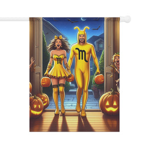 Gemini Halloween (1) Garden & House Banner