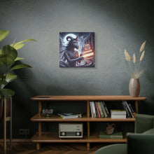 Load image into Gallery viewer, Canvas Print - Halloween Capricorn Astrology Mummy
