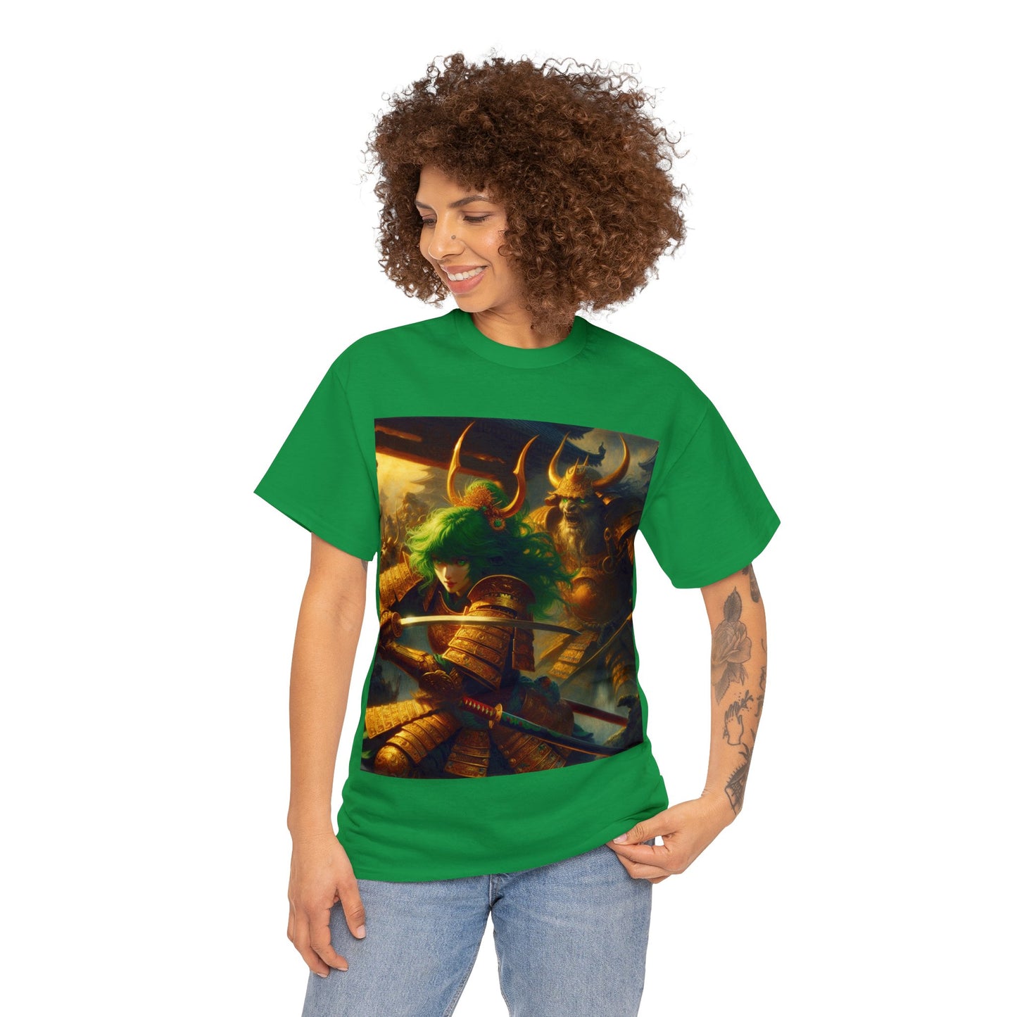 Samurai Taurus (F4) Unisex Heavy Cotton Tee