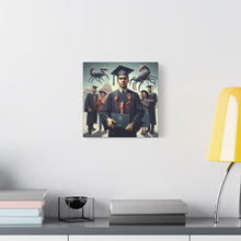 Load image into Gallery viewer, Graduation Canvas Art, Unique Artwork for Graduates, Funny Graduation Gift, Family Keepsake, Wall Decor
