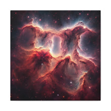 Load image into Gallery viewer, Cosmic Nebula Gemini Canvas Art Print, Wall Decor, Galaxy Artwork, Home Decor, Space Lover Gift, Astronomical Art
