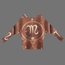 Load image into Gallery viewer, Design 934479721 Virgo Casual Long Batwing Sleeve Off Shoulder Sweater
