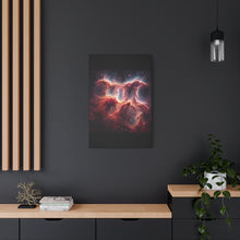 Load image into Gallery viewer, Cosmic Nebula Gemini Canvas Art Print, Wall Decor, Galaxy Artwork, Home Decor, Space Lover Gift, Astronomical Art

