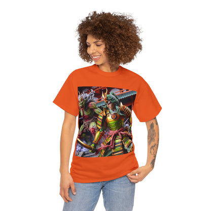 Samurai Pisces (4) Unisex Heavy Cotton Tee