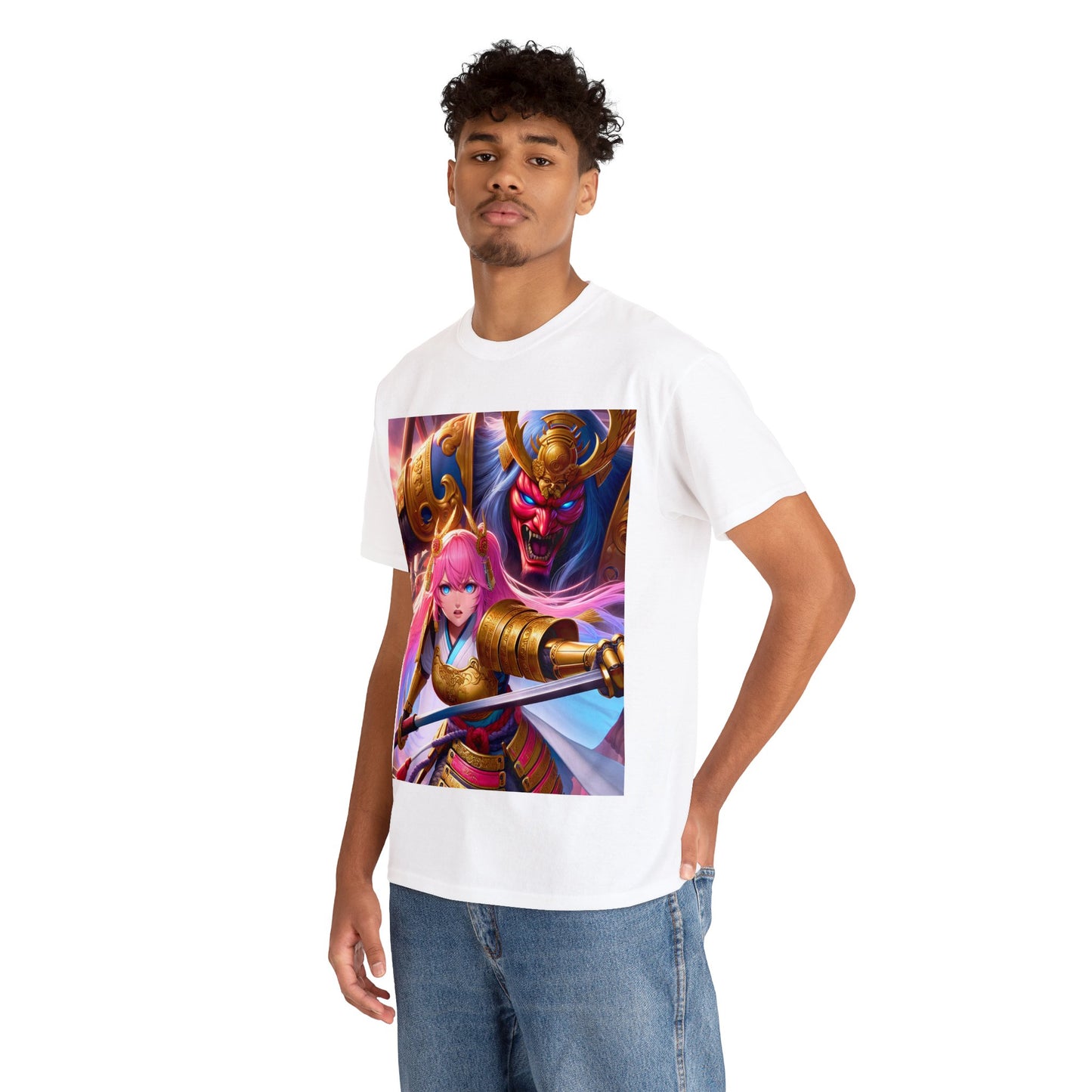 Samurai Libra (F4) Unisex Heavy Cotton Tee