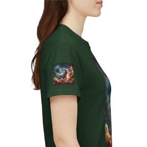 Aries Celestial Astrology Tee - Unisex Short Sleeve Shirt, Cosmic T-Shirt, Horoscope Apparel, Astrology Gift, Zodiac Wear