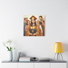 Load image into Gallery viewer, Graduation Canvas Print, Personalized Gift, Graduation Decor, Student Artwork, Wall Art for Celebrations
