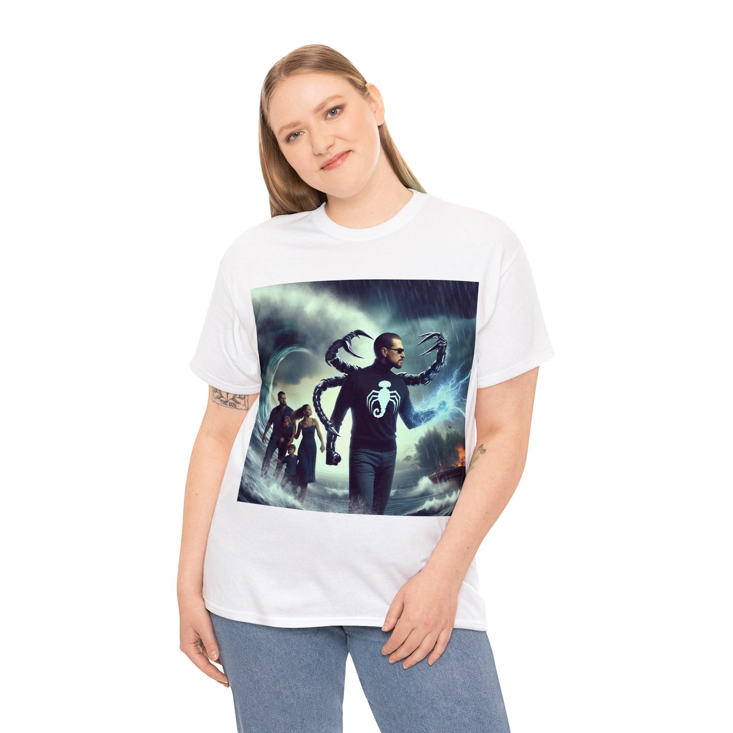 Scorpio Father's Day (3) Unisex Heavy Cotton Tee