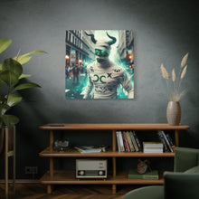 Load image into Gallery viewer, Canvas Print: Halloween Taurus Mummy
