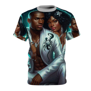 Cosmic Cancer Love Unisex Tee - Stylish Graphic T-Shirt for Couples
