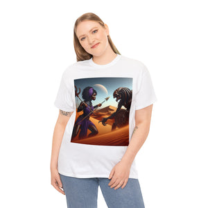 Sagittarius Zulu (F1) Unisex Heavy Cotton Tee