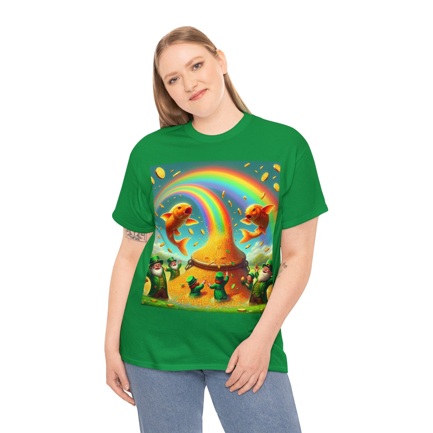 St. Patrick's Day (4) Unisex Heavy Cotton Tee