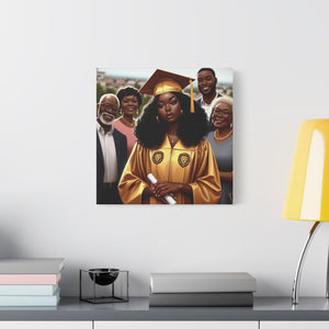 Graduation Celebration Canvas