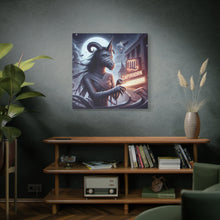 Load image into Gallery viewer, Canvas Print - Halloween Capricorn Astrology Mummy
