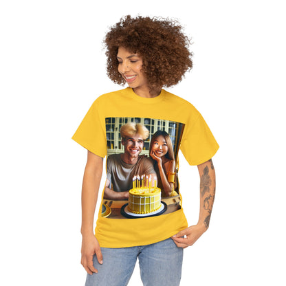 Gemini Birthday (3) Unisex Heavy Cotton Tee