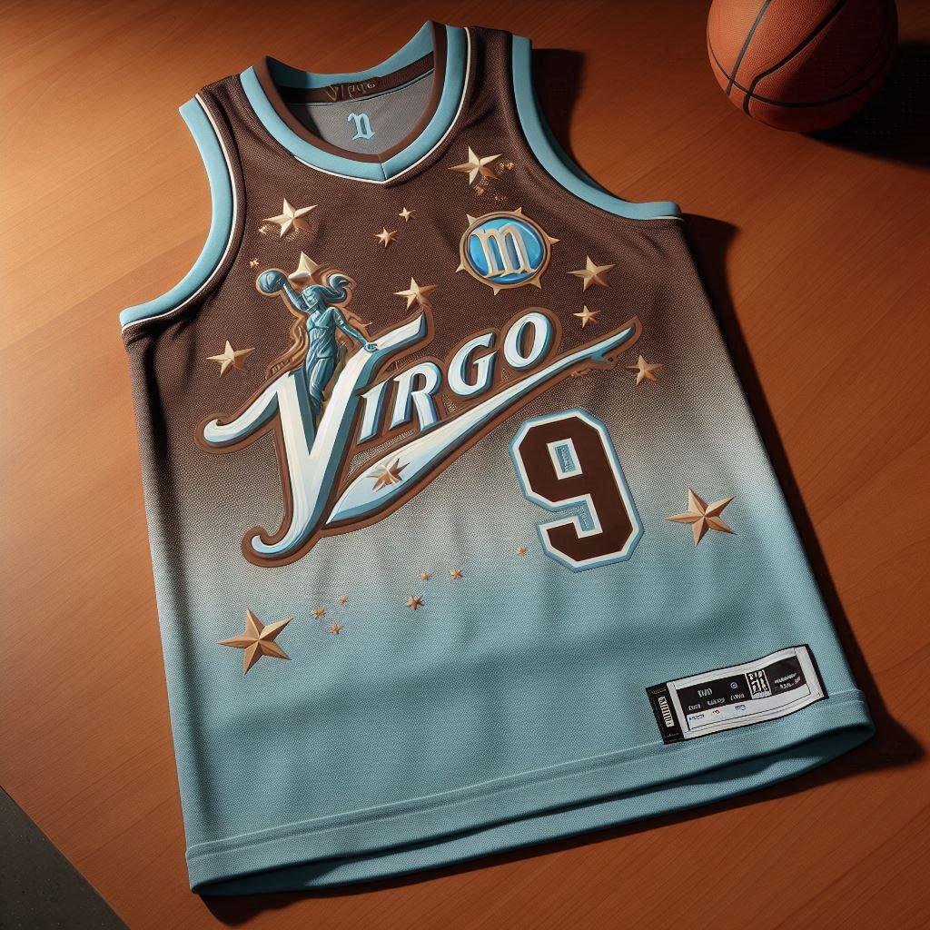 Team Virgo Basketball Jersey