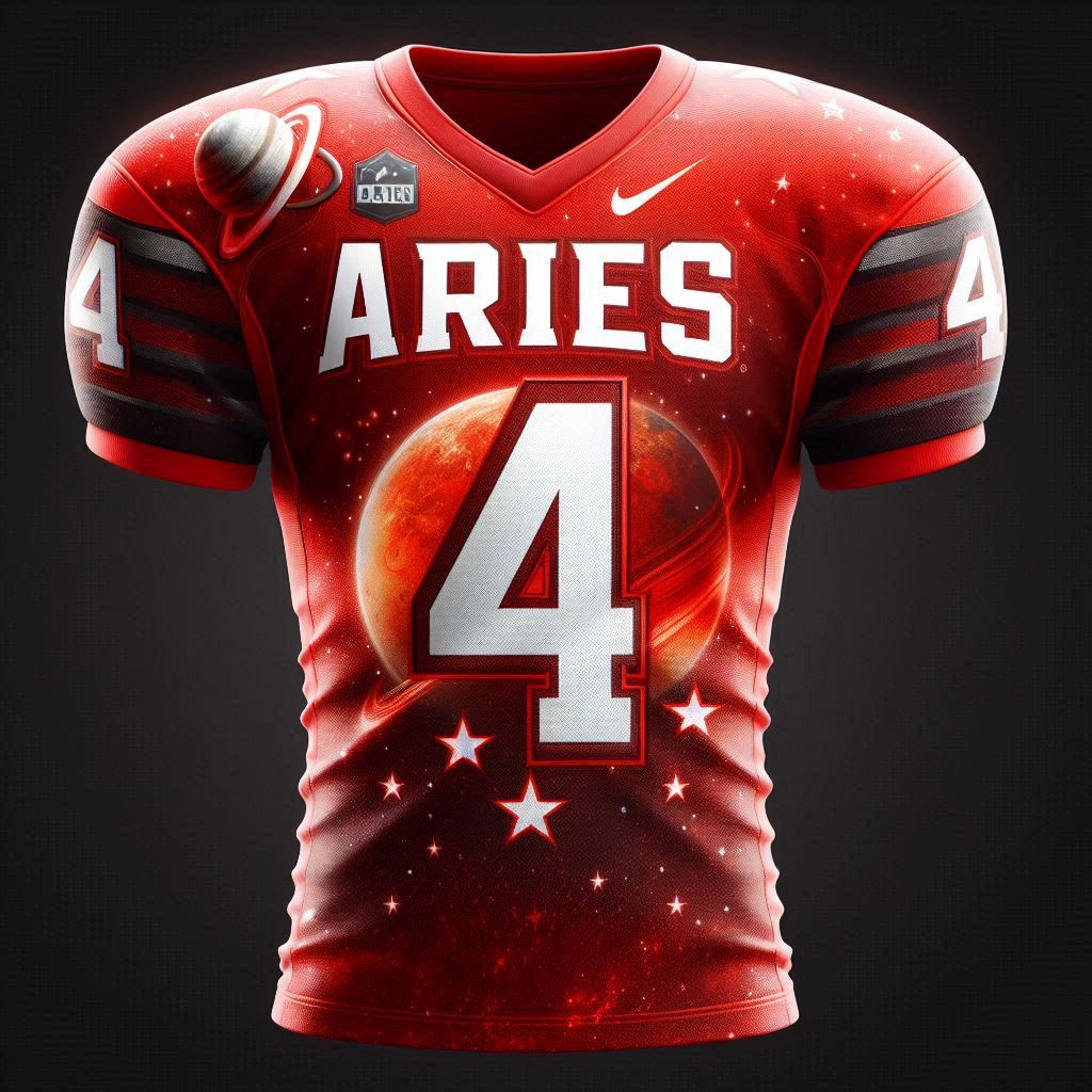 Team Aries Football Jersey