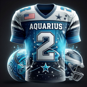 Team Aquarius Football Jersey