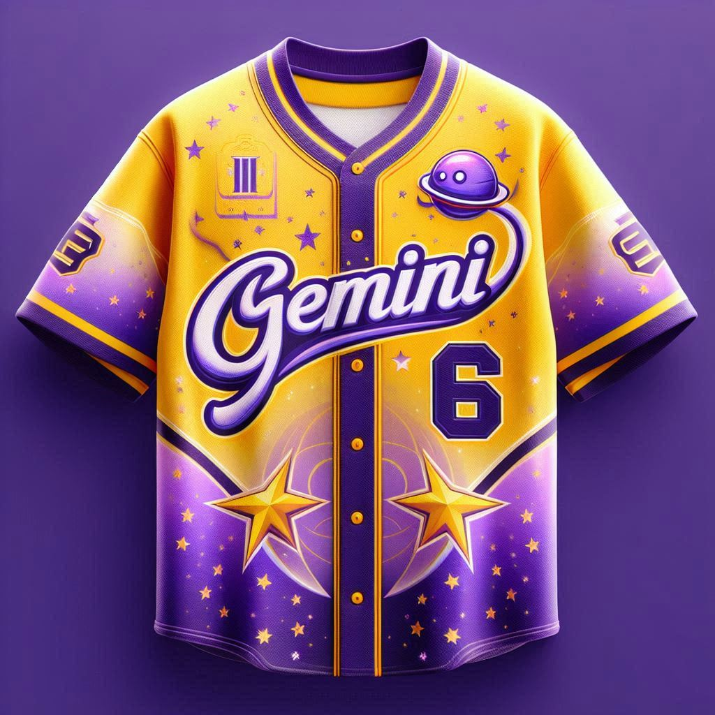 Team Gemini Baseball Jersey