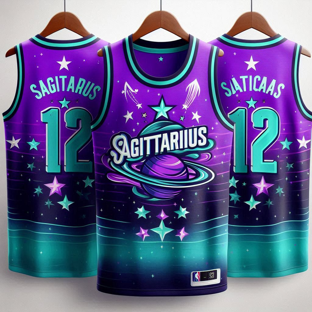 Team Sagittarius Basketball Jersey