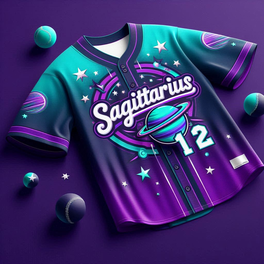 Team Sagittarius Baseball Jersey