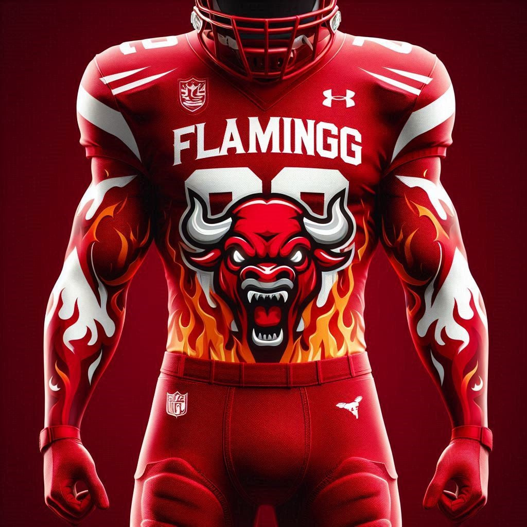 Flaming Bulls Team Jersey