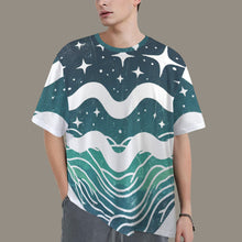 Load image into Gallery viewer, Aquarius Round Neck Loose T-Shirt
